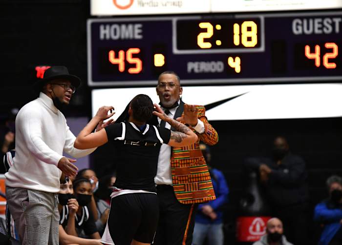 Benson South Medford girls basketball Taylor Balkom 45